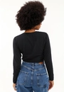 Cropped Cotton Manga Longa Memphis