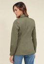 Blazer Alfaiataria Manga Longa