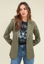Blazer Alfaiataria Manga Longa