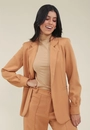 Blazer Alfaiataria Manga Longa