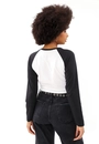 Cropped Cotton Manga Longa City