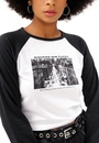 Cropped Cotton Manga Longa City
