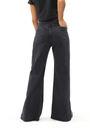 Calça Jeans Reta Black Fenda Lateral