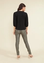 Calça Skinny Bengaline Resinado