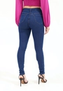 Calça Jeans Skinny Cinto Fivela Forrada