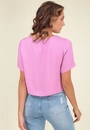 Blusa Viscose Twill Manga Curta