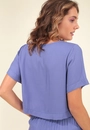 Blusa Viscose Twill Manga Curta