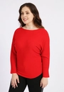 Blusa Tricô Manga Longa Morcego