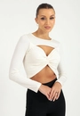 Blusa Ribana Transpassado Busto
