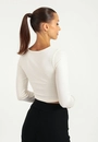Blusa Ribana Transpassado Busto