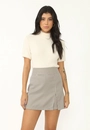 Short Saia Crepe Xadrez