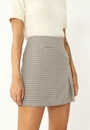 Short Saia Crepe Xadrez