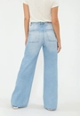 Calça Jeans Wide Leg Azul Claro