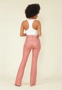 Calça Flare Resinado
