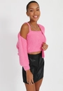 Conjunto Twin Set Tricô Pelinho