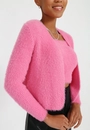 Conjunto Twin Set Tricô Pelinho