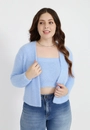 Conjunto Twin Set Tricô Pelinho