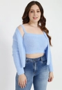 Conjunto Twin Set Tricô Pelinho