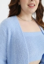 Conjunto Twin Set Tricô Pelinho