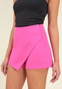 Short Saia Crepe Transpasse