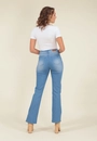 Calça Jeans Lycra Abertura Frontal