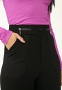 Calça Ponto Roma Skinny Ziper No Cós