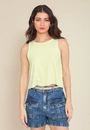 Blusa Malha Texturizada Abertura Costa