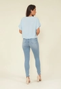 Calça Skinny Jeans Cintura Alta
