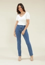 Calça Jeans Reta Com Elastano Básica