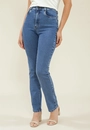 Calça Jeans Reta Com Elastano Básica