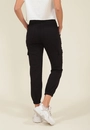 Calça Jogger Em Sarja Com Bolso Cargo