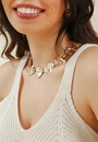 Cropped Tricô Canelado Com Recorte Busto