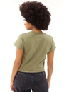 Blusa Malha Manga Curta Básica