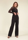 Calça Crepe Wide Leg Cós Transpasse