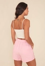 Short Em Alfaiataria Com Elástico Costas
