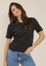Blusa Em Meia Malha Manga Curta