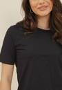 Blusa Em Meia Malha Manga Curta