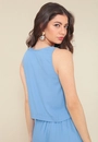 Blusa Regata Em Viscose Twill Com Decote V