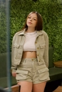 Short Sarja Bolso Cargo