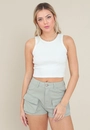 Short Sarja Bolso Cargo