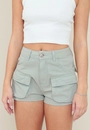 Short Sarja Bolso Cargo
