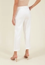 Calça Cenoura Alfaiataria Em Viscose Twill Com Pregas