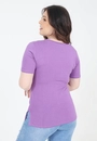 Blusa Tricô Decote V Basica