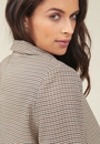 Blazer Alfaiataria Xadrez Bolso