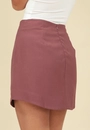 Short Saia Em Alfaiataria Com Barra Arredondada