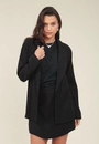 Blazer Em Alfaiataria Com Martingale Na Manga