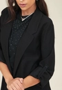 Blazer Em Alfaiataria Com Martingale Na Manga