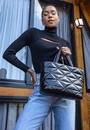 Bolsa Nylon Quadrada Matelasse