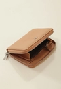 Carteira Mini Pu Zíper Metal Coração