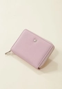 Carteira Mini Pu Zíper Metal Coração